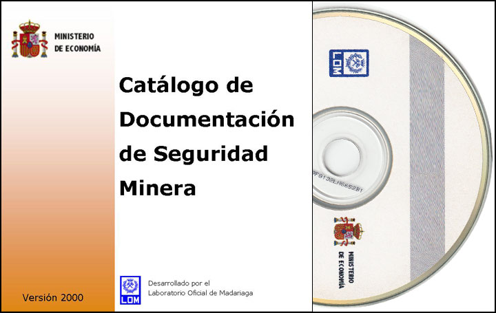 Muestra del catálogo interactivo de documentación minera (SIG-PUB2000)